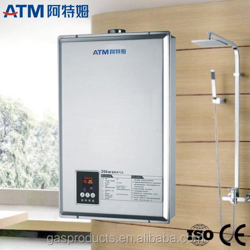 New style blow hot gas water heater from china supplier