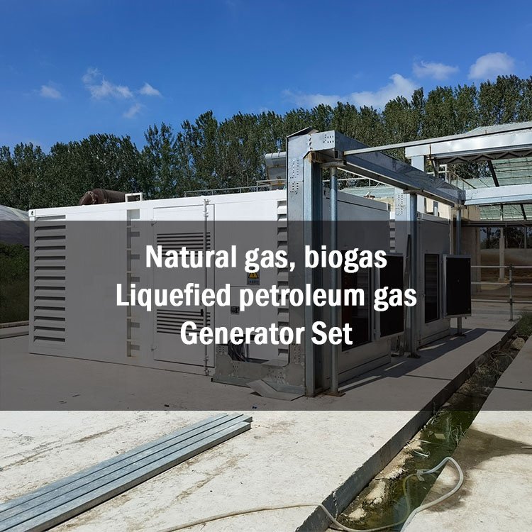 Energy Saving Household Use 120KW Natural Gas Generator 6CTAA 120KW Industrial Generator Biogas Generator