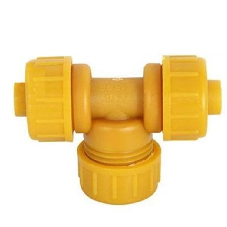 PE biogas outdoor hard gas hose pipe fitting