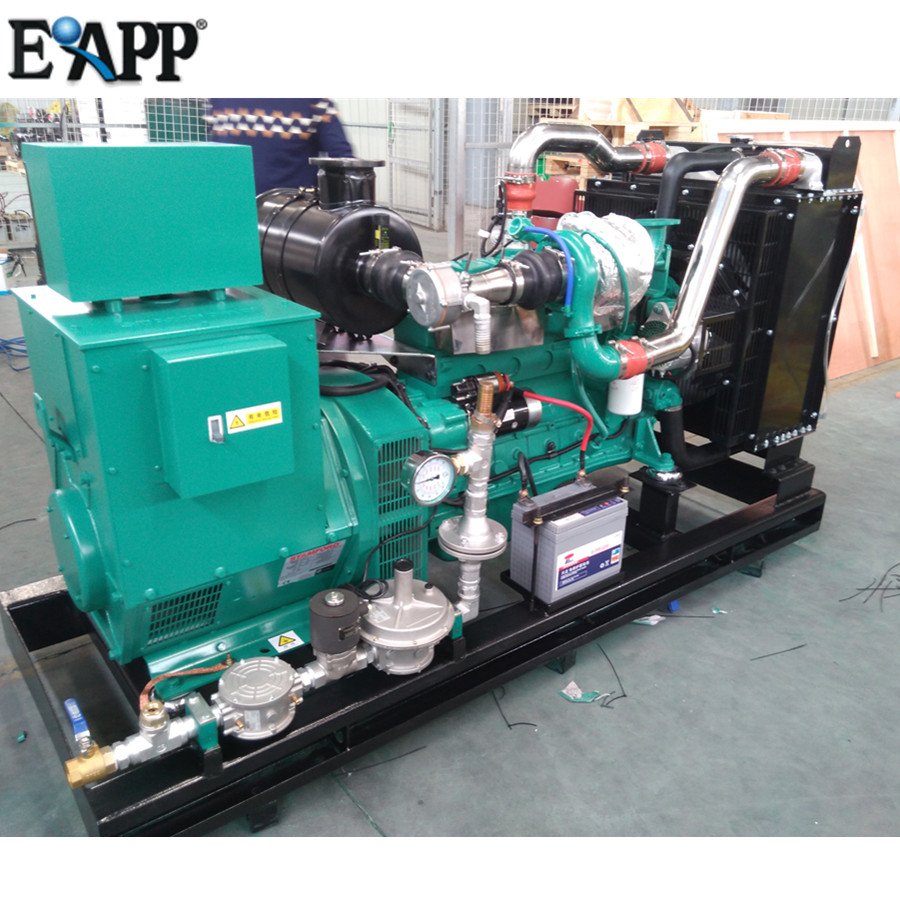 200KW Natural gas Power generator biogas syngas engine methane high efficiency gas Generator for Electric Power Generation