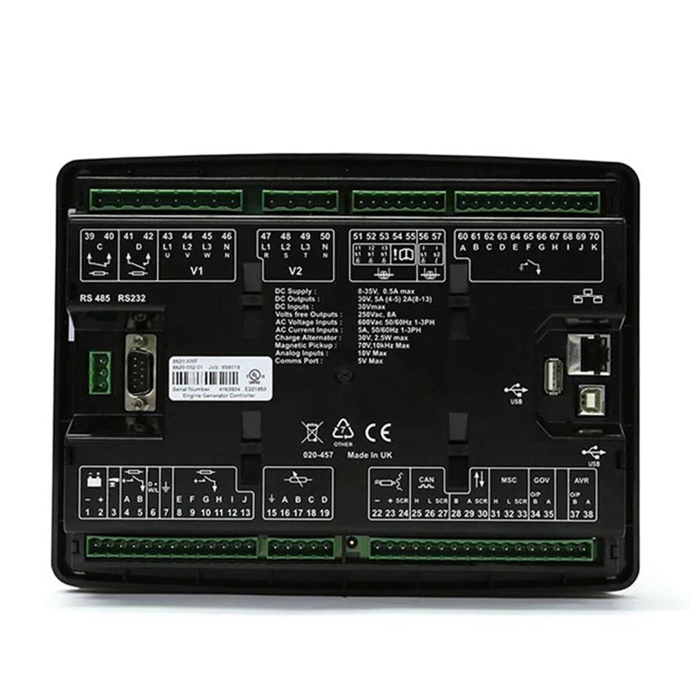 Deepsea DSE8610 MKII Auto Start Diesel Generator Controller Module Generator Set