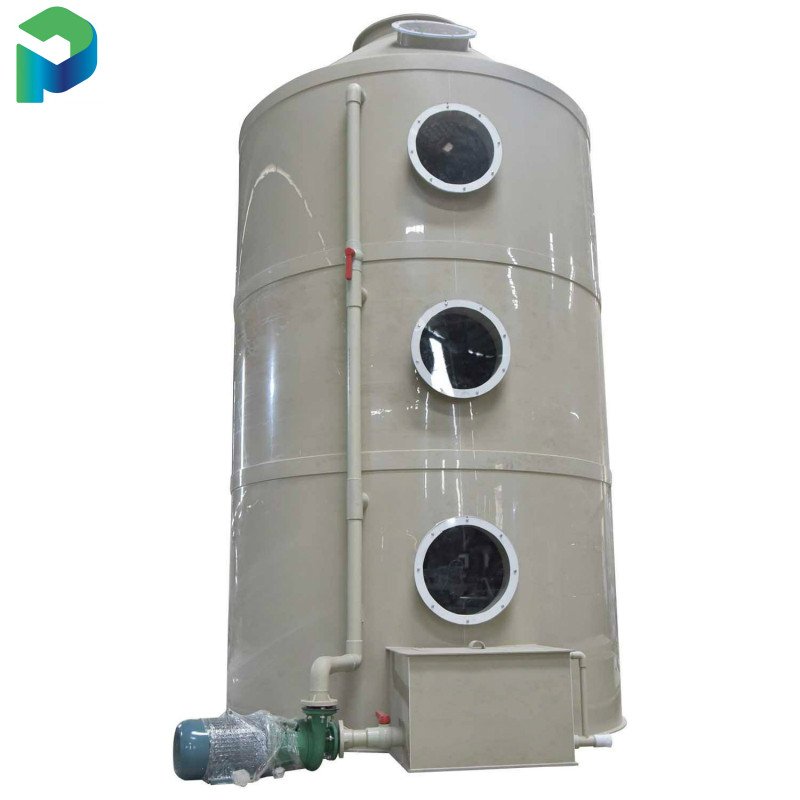 Gas Absorption Column Waste Gas Purification Treatment Equipment System