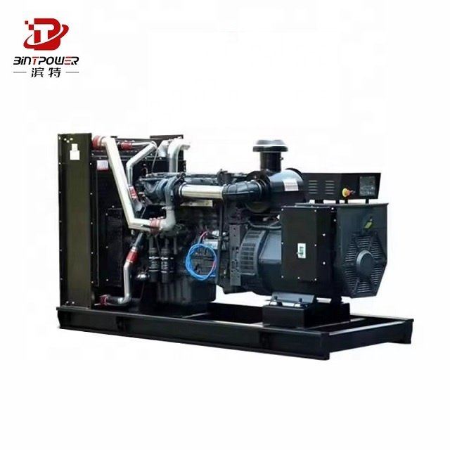 hot sale cummins 300KW Continuous power three phase open natural gas turbines generators prices