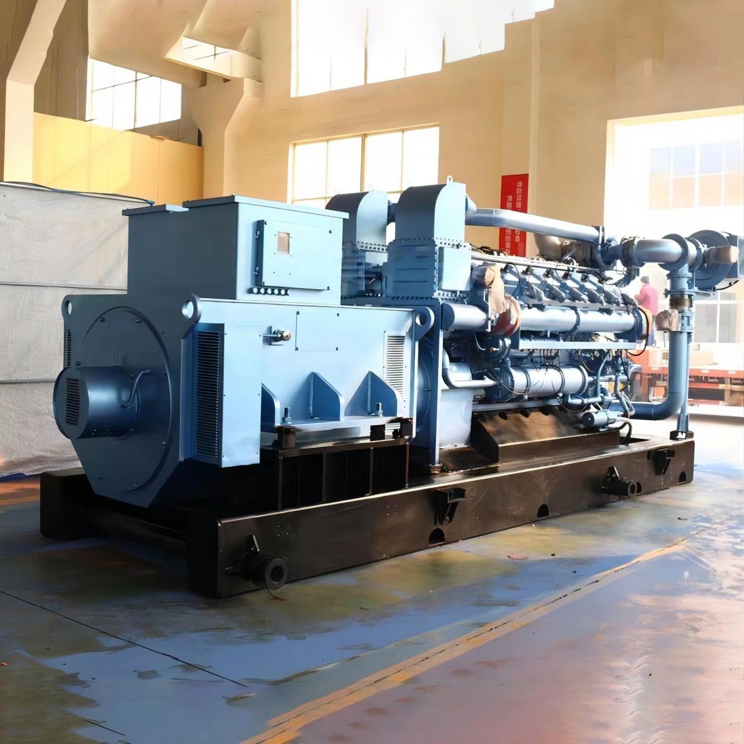 Newly super silent WEICHAI Baudouin 25kva 30kva 40kva 50kva 60kva 80kva 100kva 125kva natural gas generator biogas gen