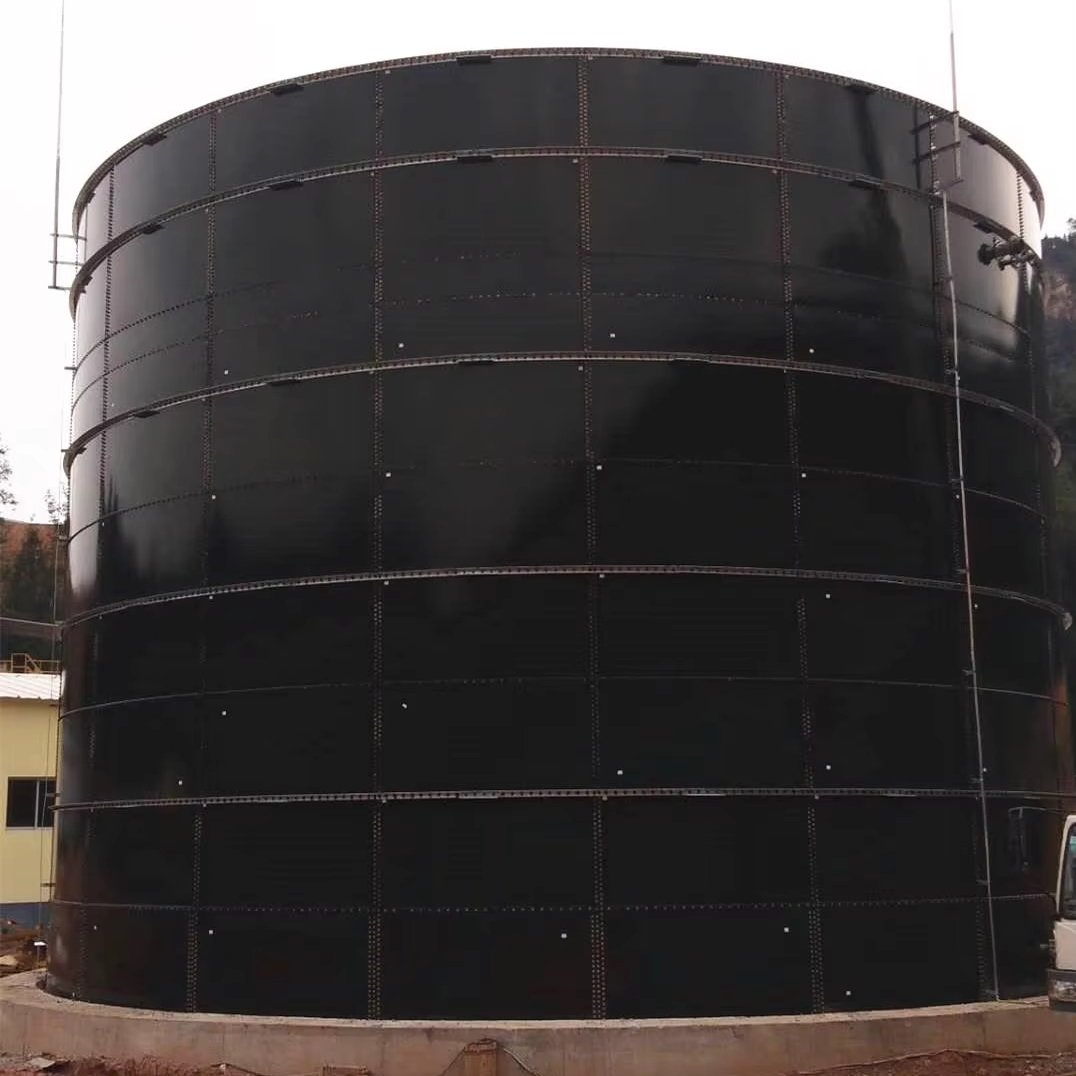 solid/liquid waster to biogass and clean energy treatmenmt tanks