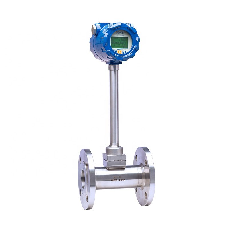 Digital Propane Biogas Steam Air Flow Meter Vortex Flow Meter Price
