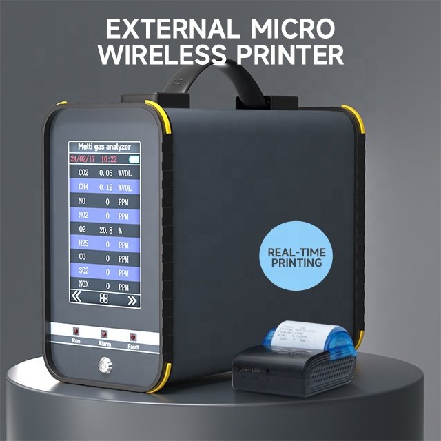 S360 Portable Biogas Analyzer Emission Methane Flue Multi Gas Detector Measuring Instruments Analyzer