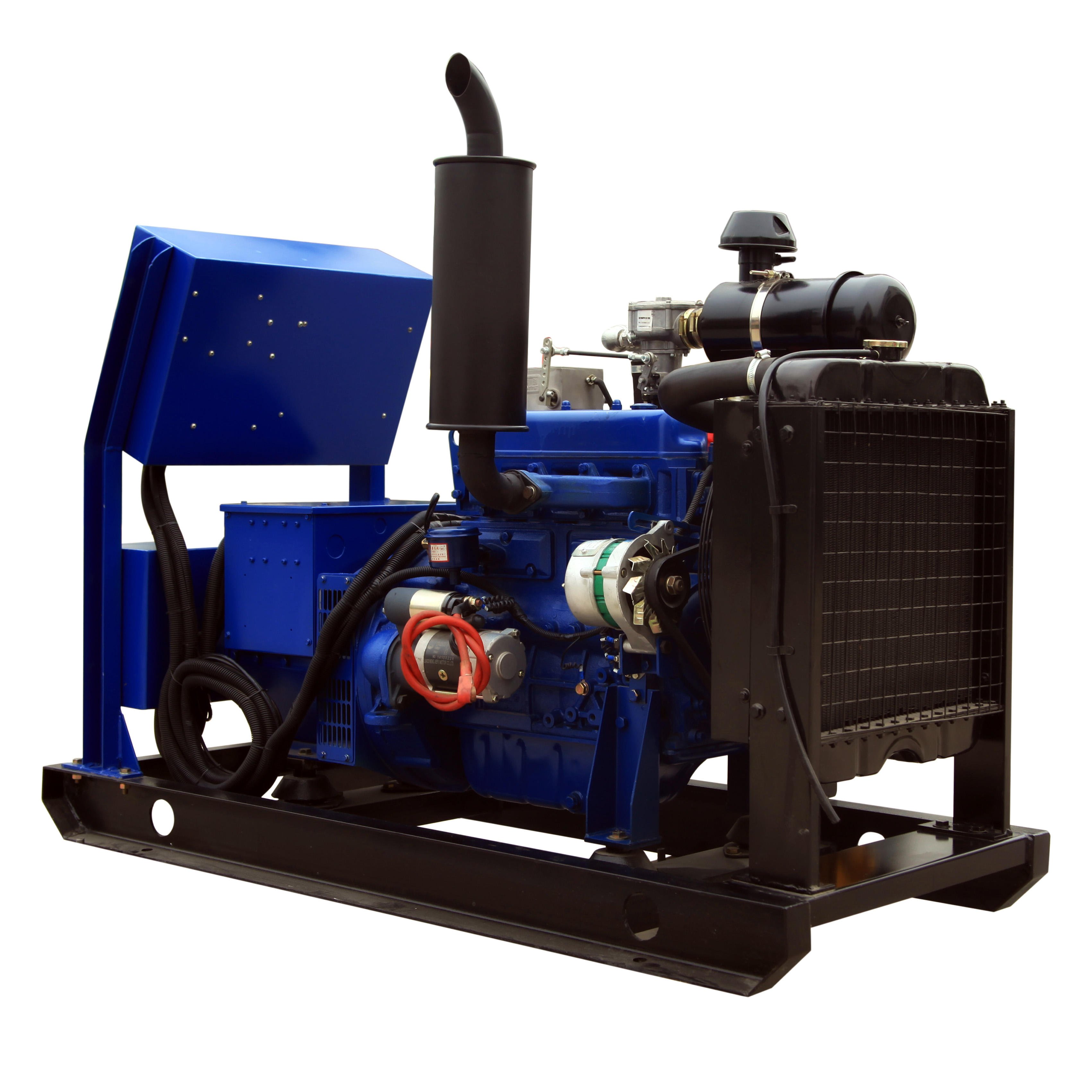 Biogas Cogeneration System Commercial Biogas Generator Unit With Power Generation Capability Cost-effective gas generator set
