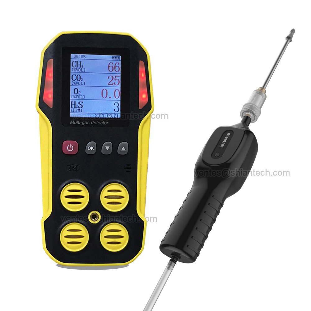 OEM ODM Portable Gas Detector, Multi Gas Monitor, Biogas Analyzer Factory Price