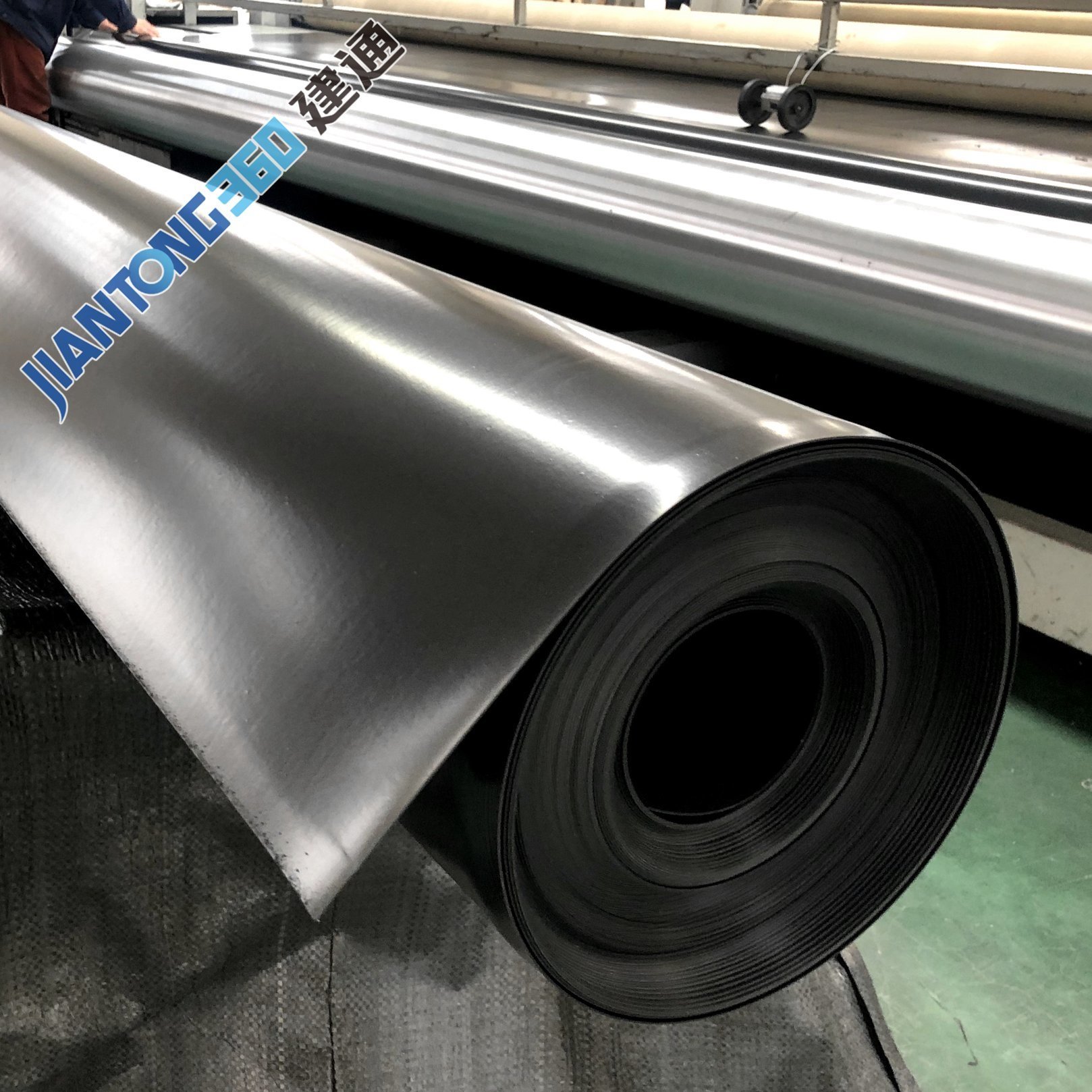 Hdpe Geomembrane Waterproof Plastic Pond Liner HDPE Hdpe Geomembrane 15mm Pond Liner For Biogas