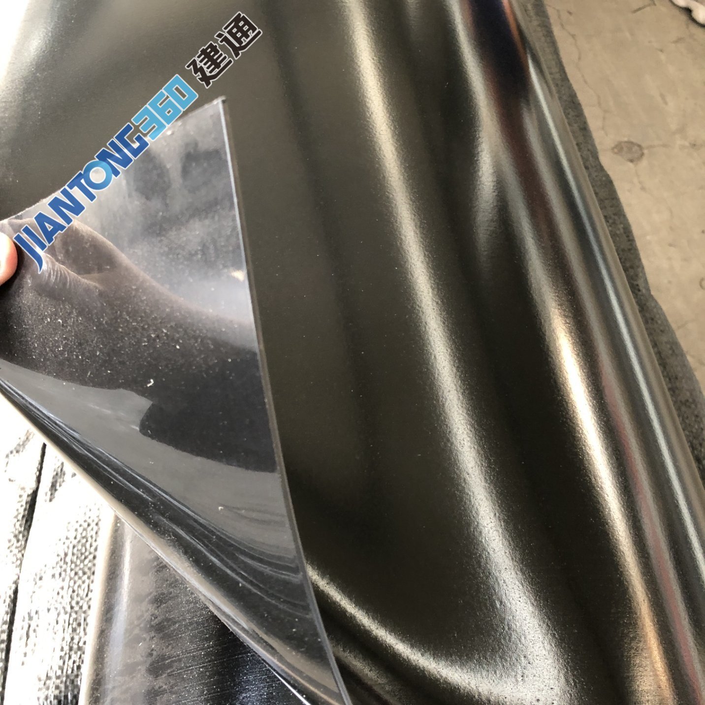 Hdpe Geomembrane Waterproof Plastic Pond Liner HDPE Hdpe Geomembrane 15mm Pond Liner For Biogas