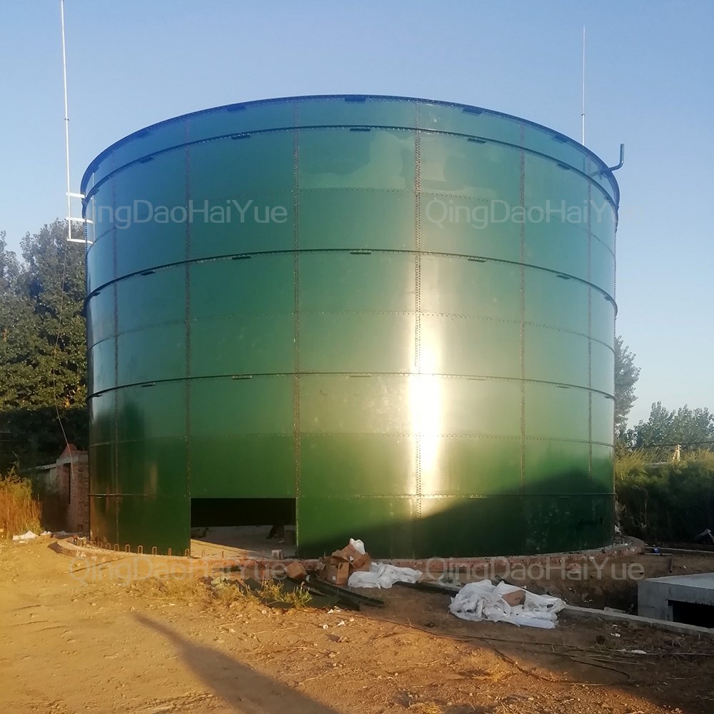 Large Size Enamel Assembly tank UASB tank water bladder storage tank for waste water treatment plant