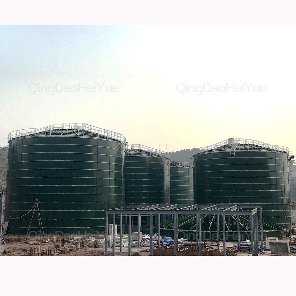 Large Size Enamel Assembly tank UASB tank water bladder storage tank for waste water treatment plant