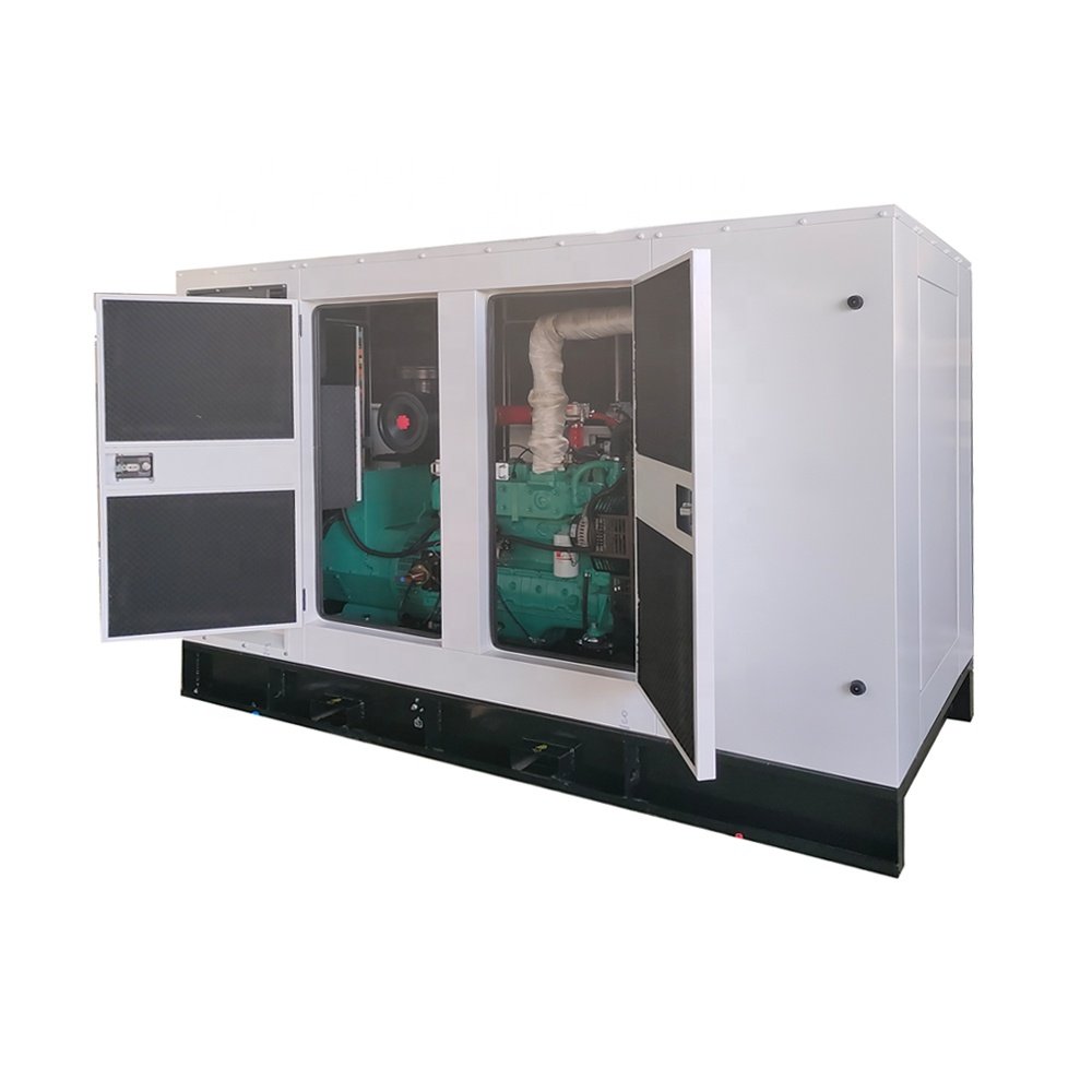 Canopy Silent Electric Generator By Biogas In Breed 150kW/ Continuous Natural Gas / LPG Generator