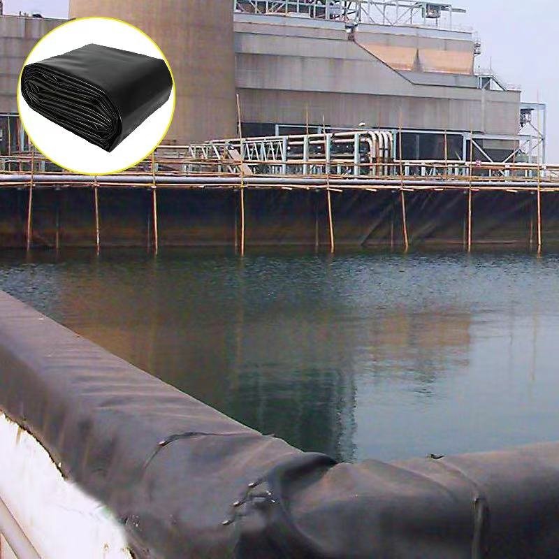 Linear (LLDPE) Geomembrane Pig Farm Biogas Digester Sewage Tank Acid-Base Anti-Seepage Membrane Lining Plate