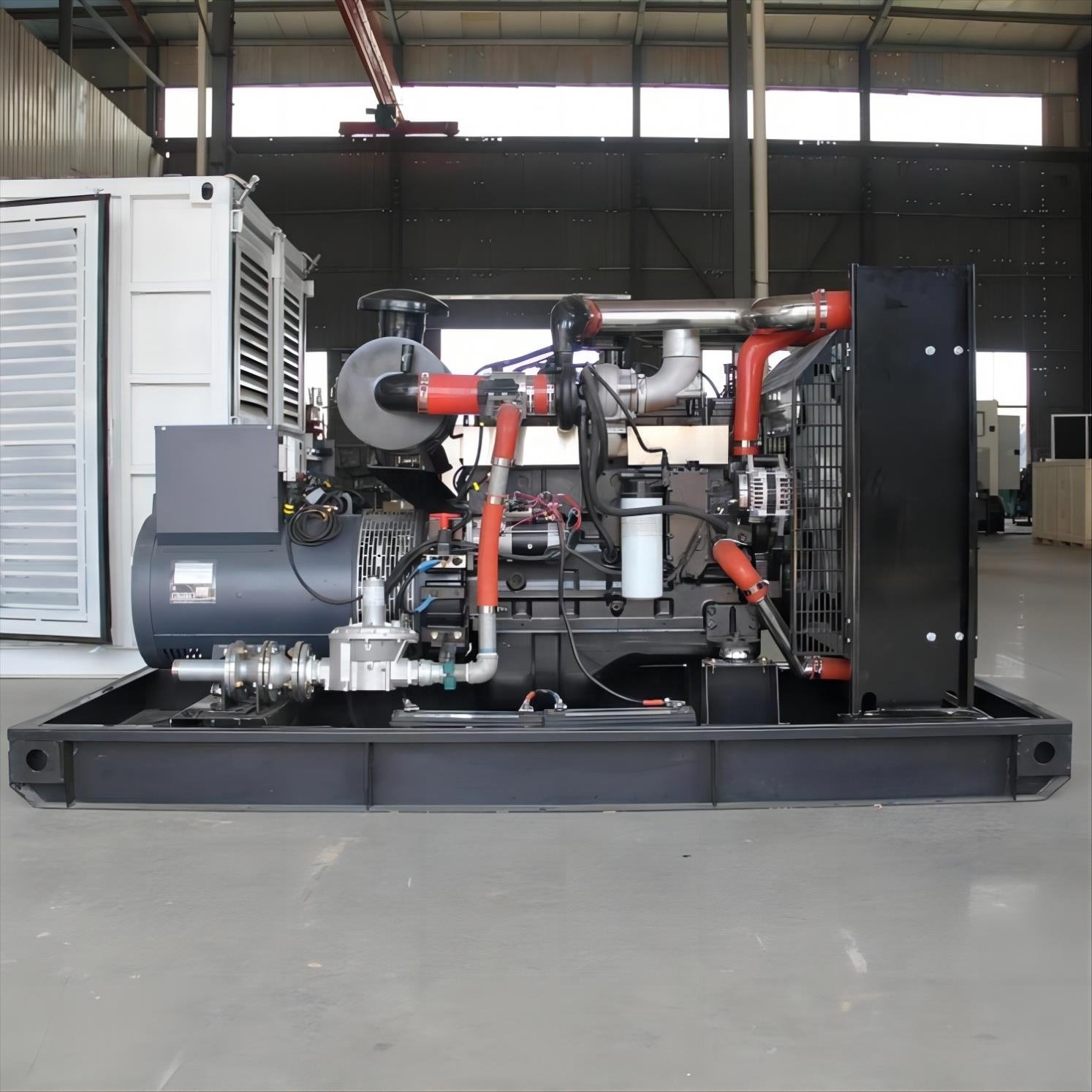 New 100kw/200kw/250kw/500kw/800kw/1000kw/1mw Lpg Micro Chp Natural Gas Generator Generator Sollar Power Generator