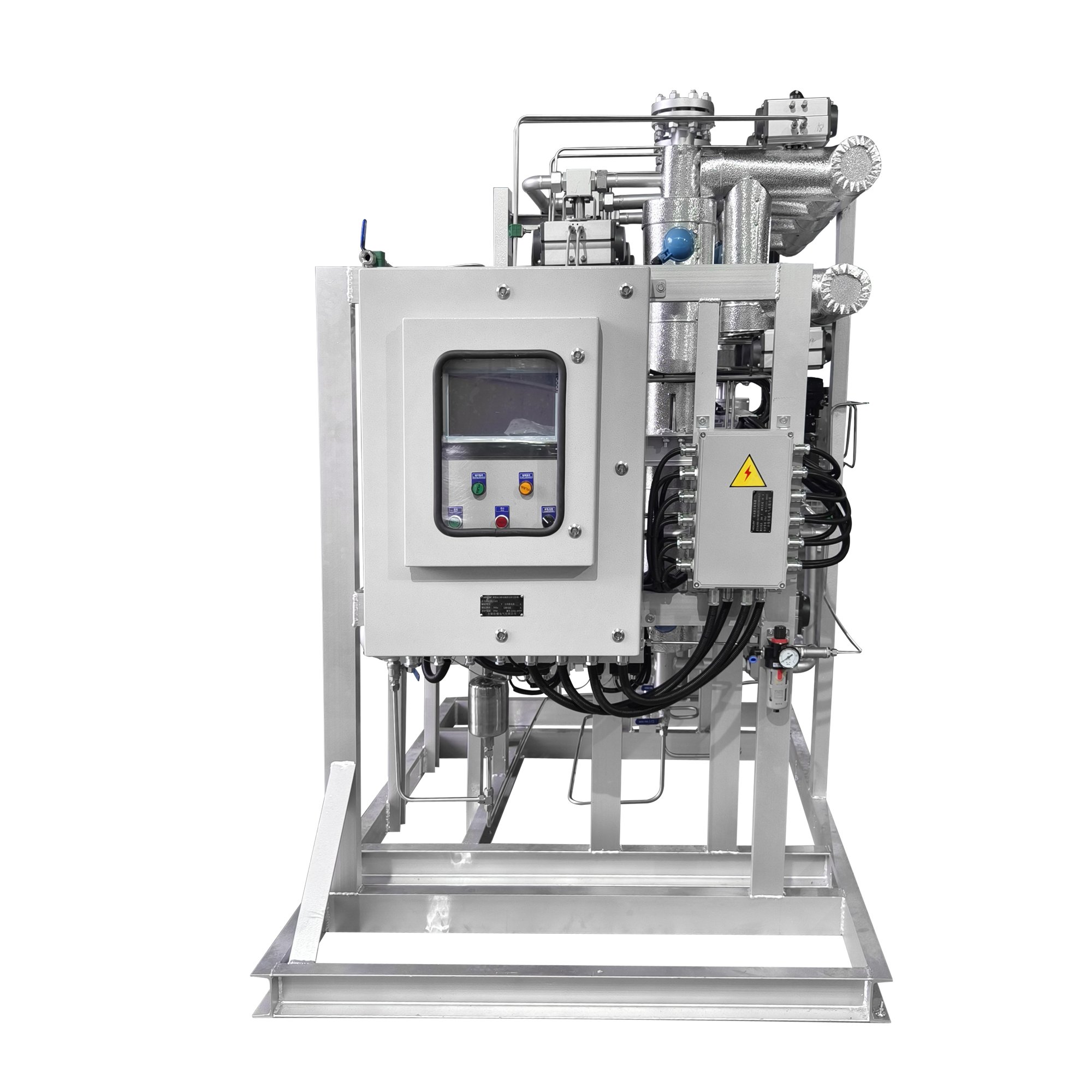 High-Efficient Tri-Tower Biogas Desiccant Dryer SUS316L Material Electric Spray Drying Equipment Food Processing Easy Automatic