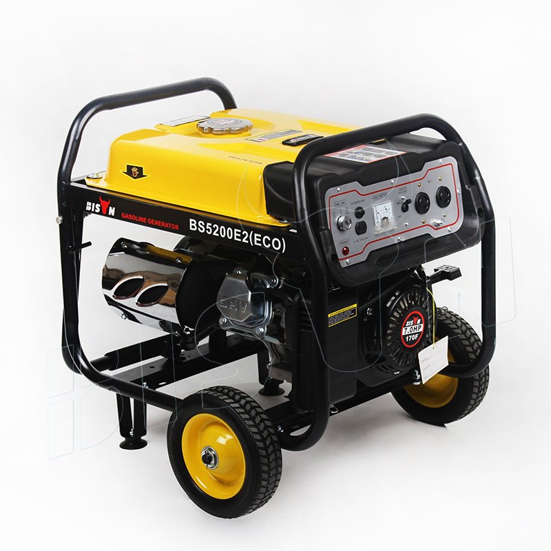 Bison China 3Kva 3Kw Biogas Electric Portable Power Petrol Gasoline Generators Gas Lpg