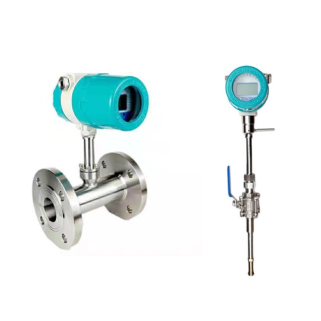 Thermal Mass Helium Chlorine Gas flow meter Thermal Mass Domestic Gas flow meter flange or insertion thermal mass flow meter