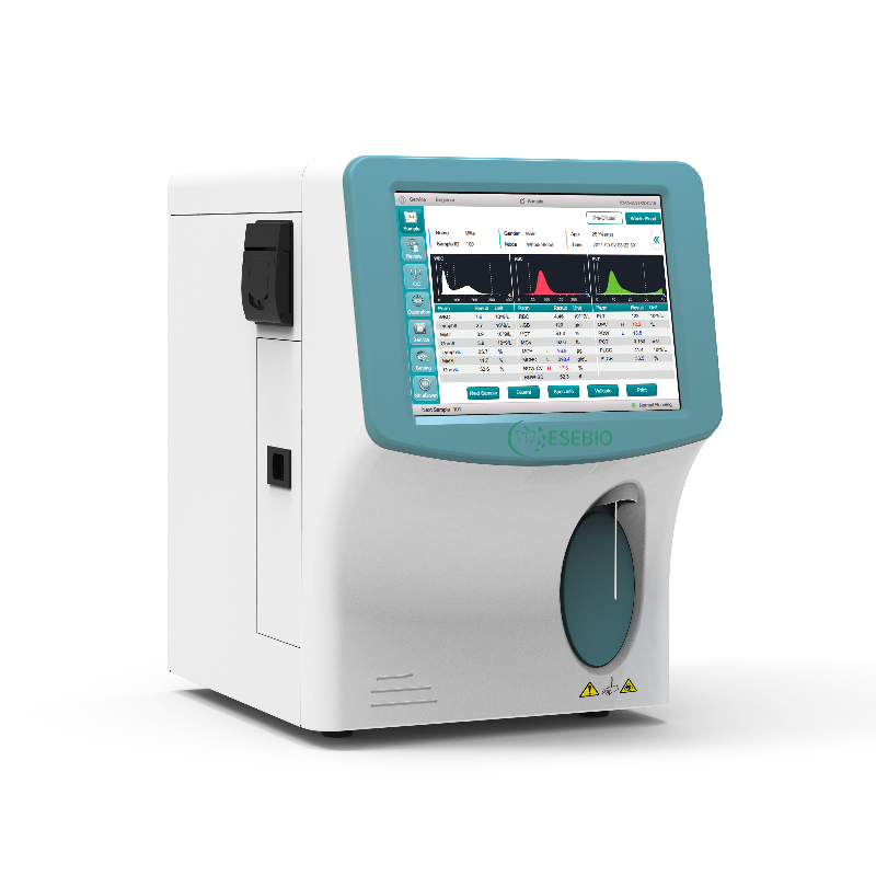Esebio hematology analyzer Medical supplies open reagent system 3 part hematology analyser