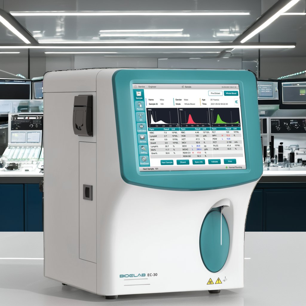 Esebio hematology analyzer Medical supplies open reagent system 3 part hematology analyser