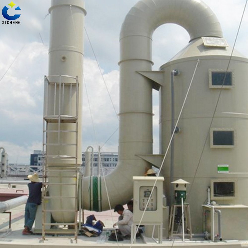 biogas SOX NOX gas treatment system industrial air scrubber