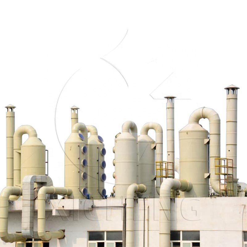 biogas SOX NOX gas treatment system industrial air scrubber