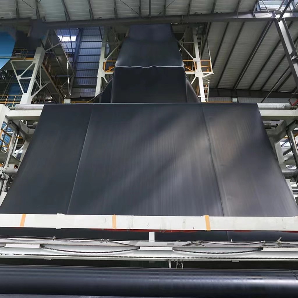 1mm, 1.5mm, 2mm LLDPE geomembrane for biogas digesters, oxidation ponds, anaerobic ponds, and anti-seepage liners