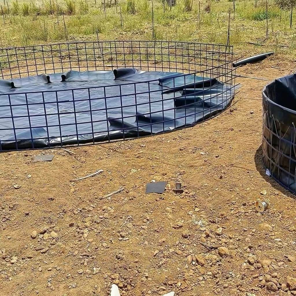 1mm, 1.5mm, 2mm LLDPE geomembrane for biogas digesters, oxidation ponds, anaerobic ponds, and anti-seepage liners