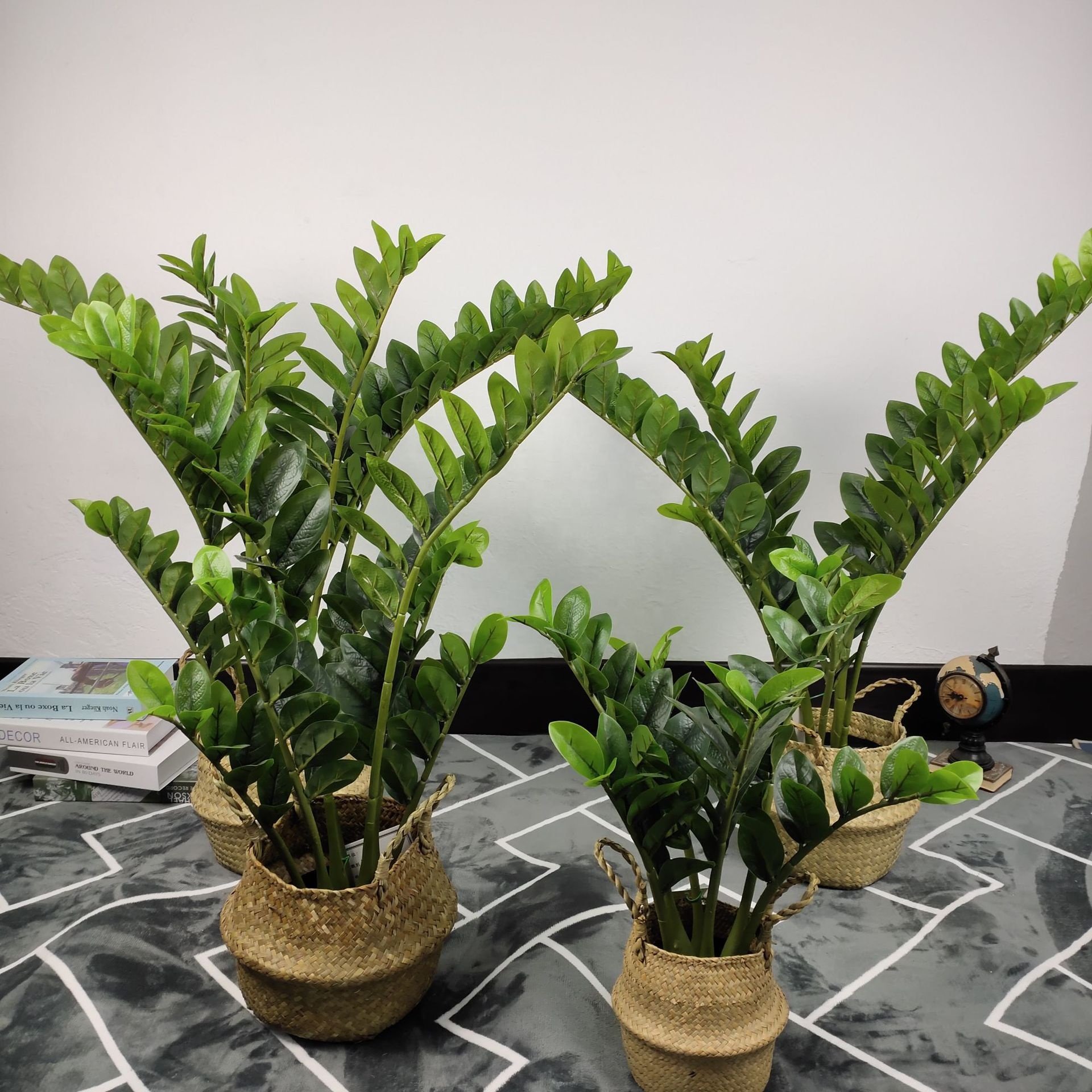 faxu Money tree Potted Green Plants for Home Decoration