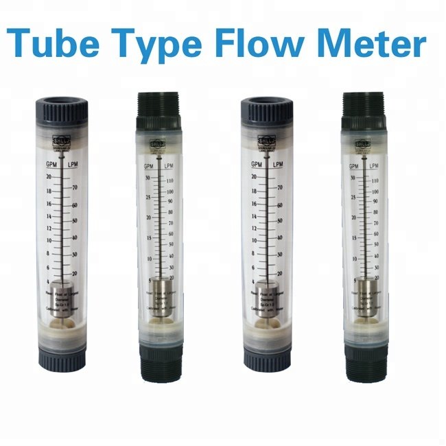 different range Tube panel type flow meter gas for biogas