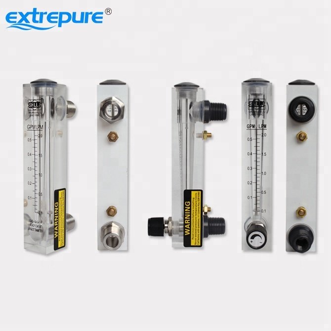 different range Tube panel type flow meter gas for biogas