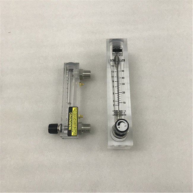 different range Tube panel type flow meter gas for biogas