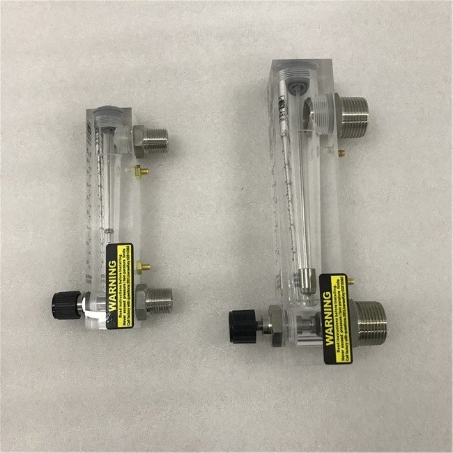 different range Tube panel type flow meter gas for biogas