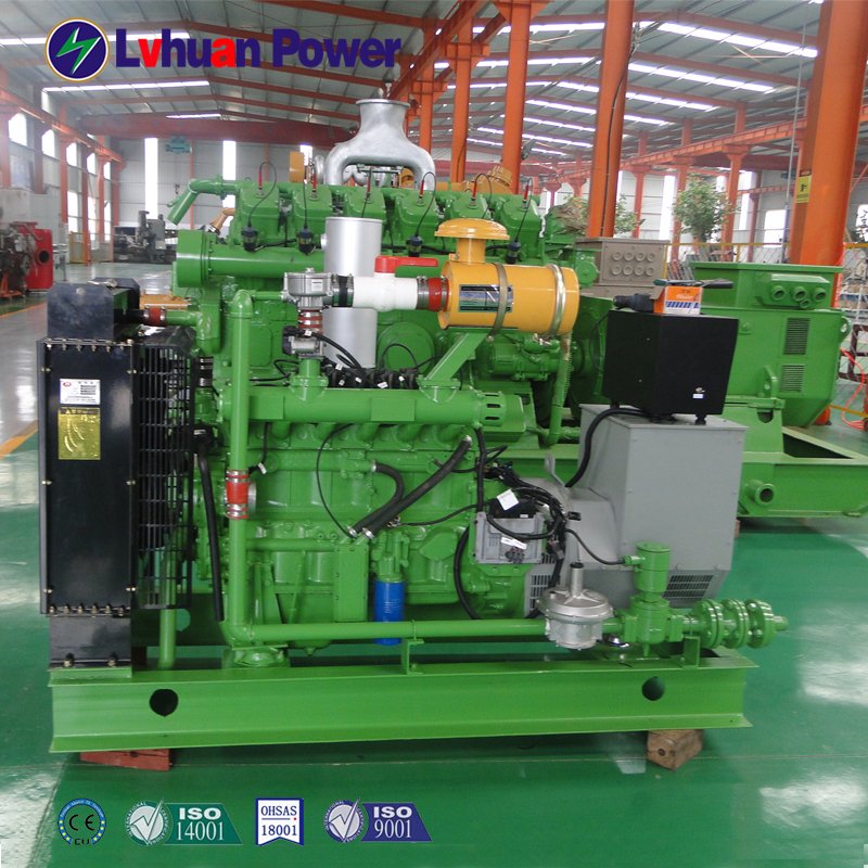 80kw 100kw 120kv 125kva 150kw 200kw 250kw 300kva industrial silent natural gas biogas LPG generator with CHP