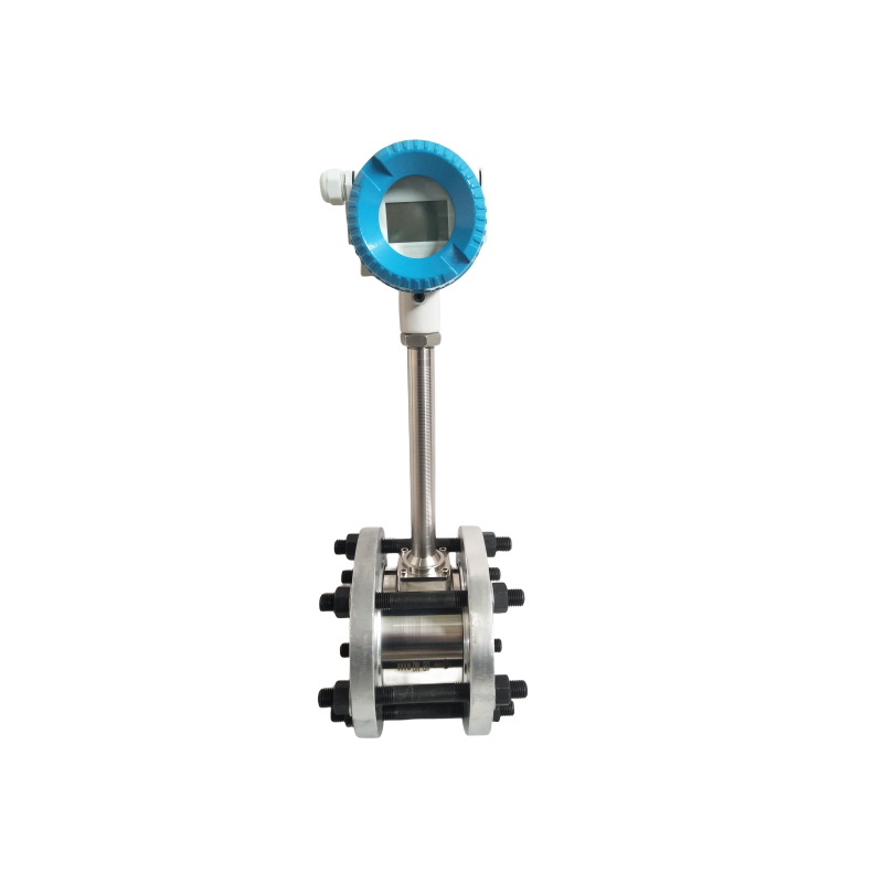 DN25 50 80 100 Steam Natural Gas Biogas Compressed Air Flow Meter Multivariable Vortex Flowmeter For Steam