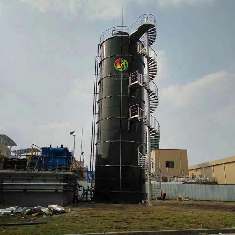 mini industrial effluent organic waste treatment plant