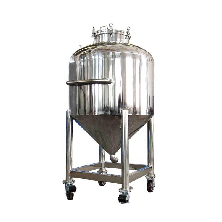 1000l stainless steel pressurized vinegar conical fermenter wine making machine beer fermentation tank