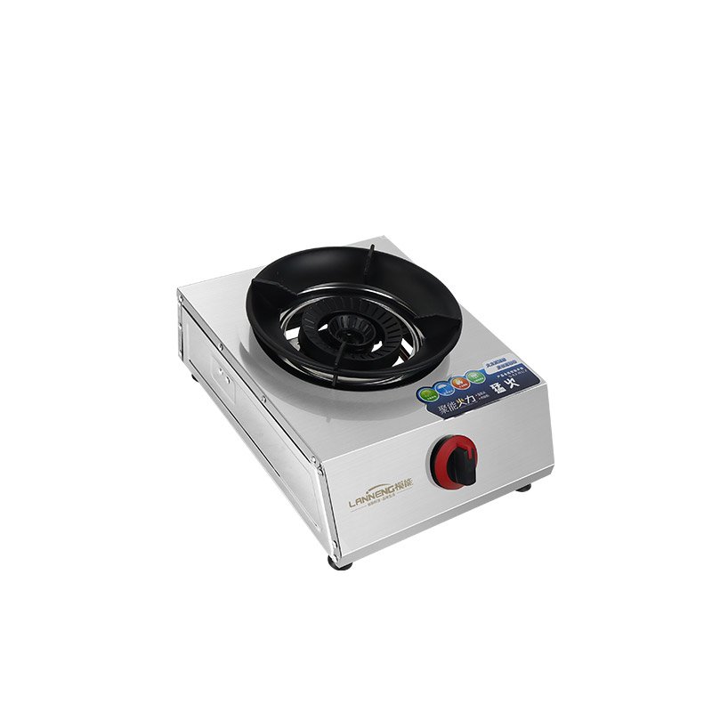 Wholesale Price Environmental Table Portable Digester Biogas Stove Rotate Single Burner Stove For Village