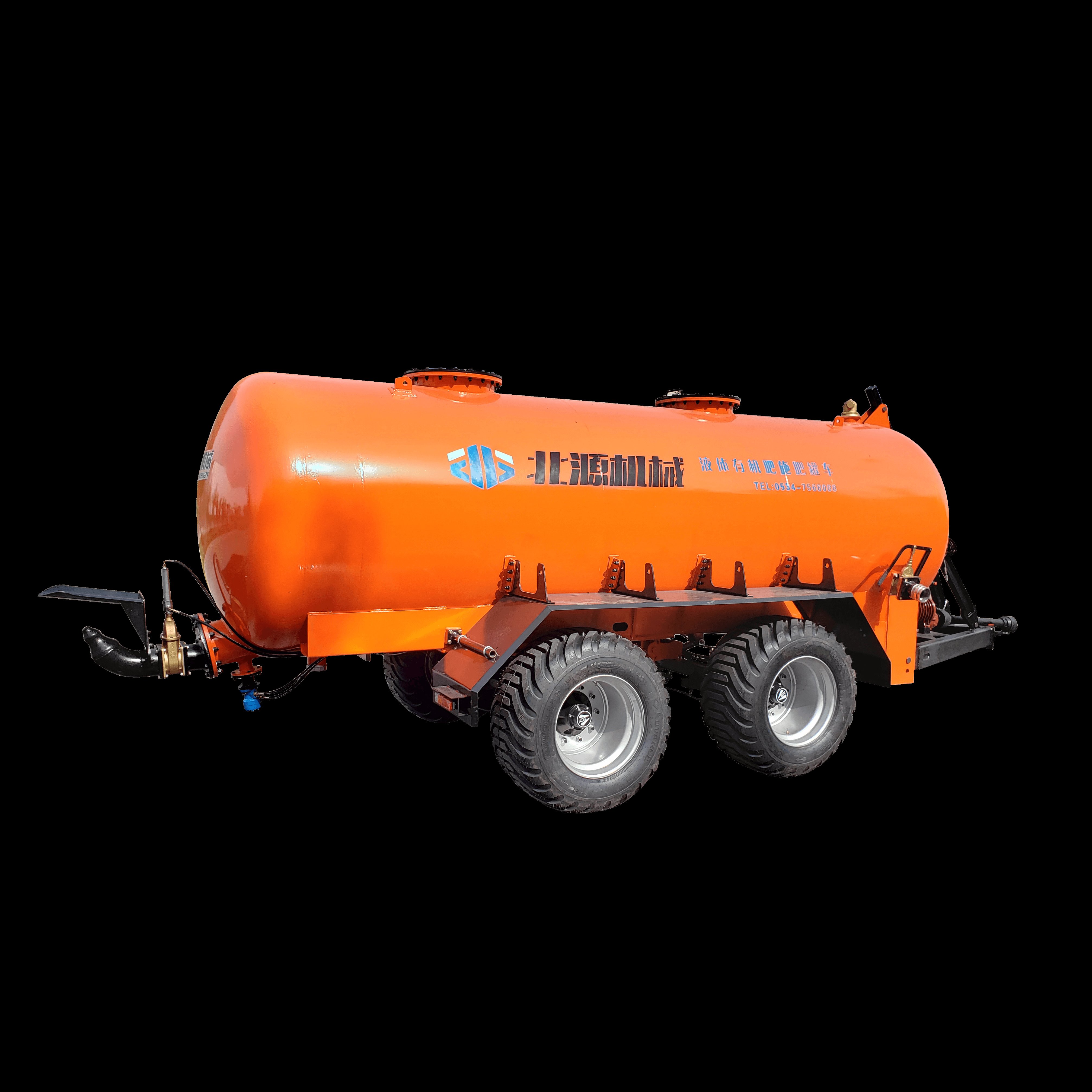 12 cubic meters slurry tanker tractor trailed liquid manure spreader with Italian vacuum pump