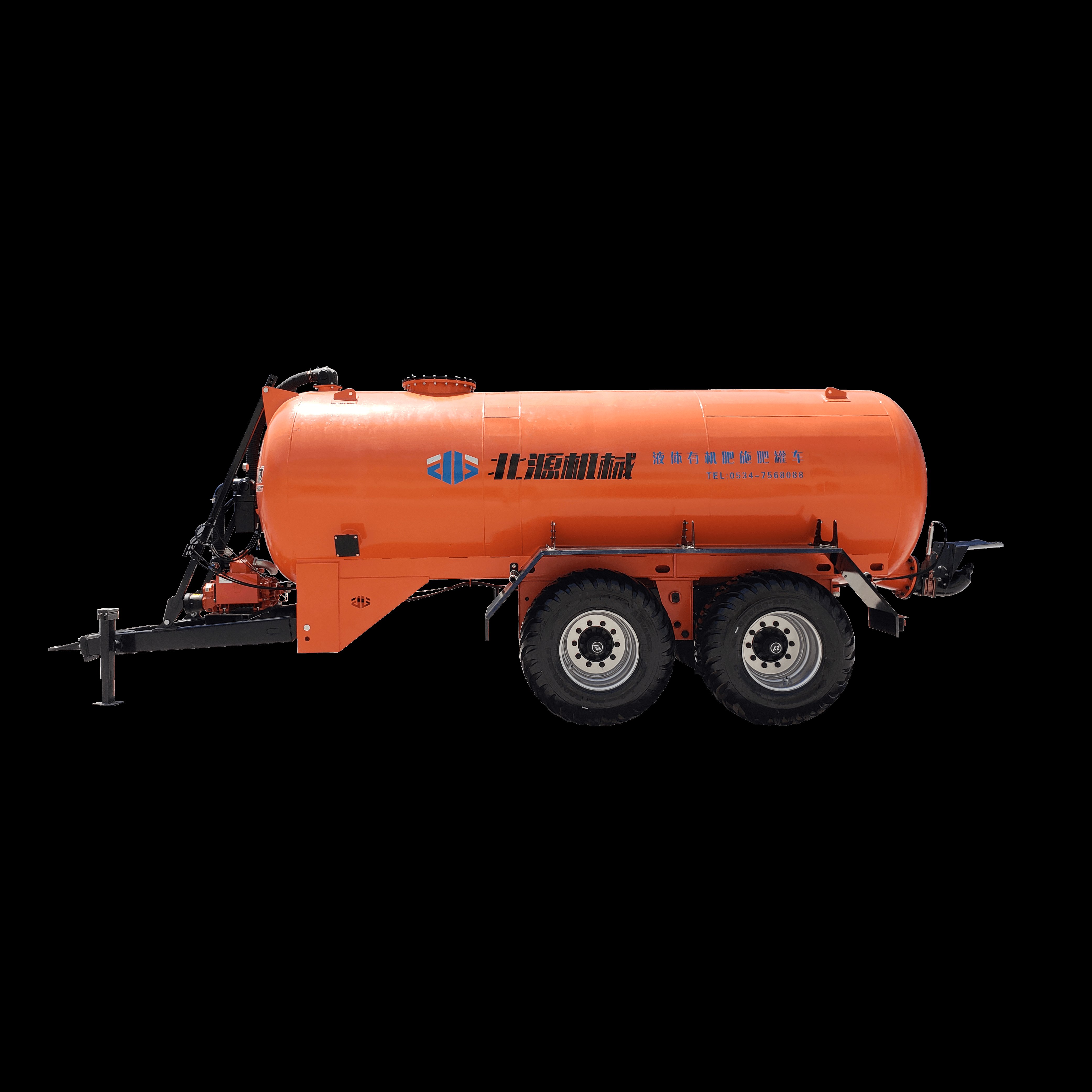 12 cubic meters slurry tanker tractor trailed liquid manure spreader with Italian vacuum pump