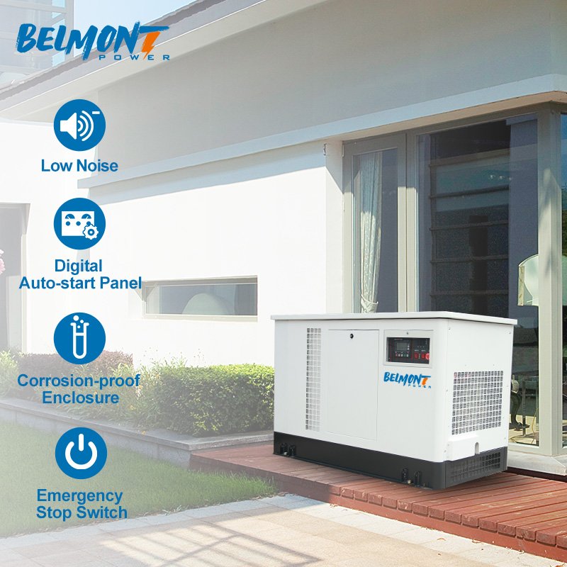 20kva 16kw 25kva 36kva 20kw 22kw 23kw Powered Inverter Electric Home Natural Gas Generator