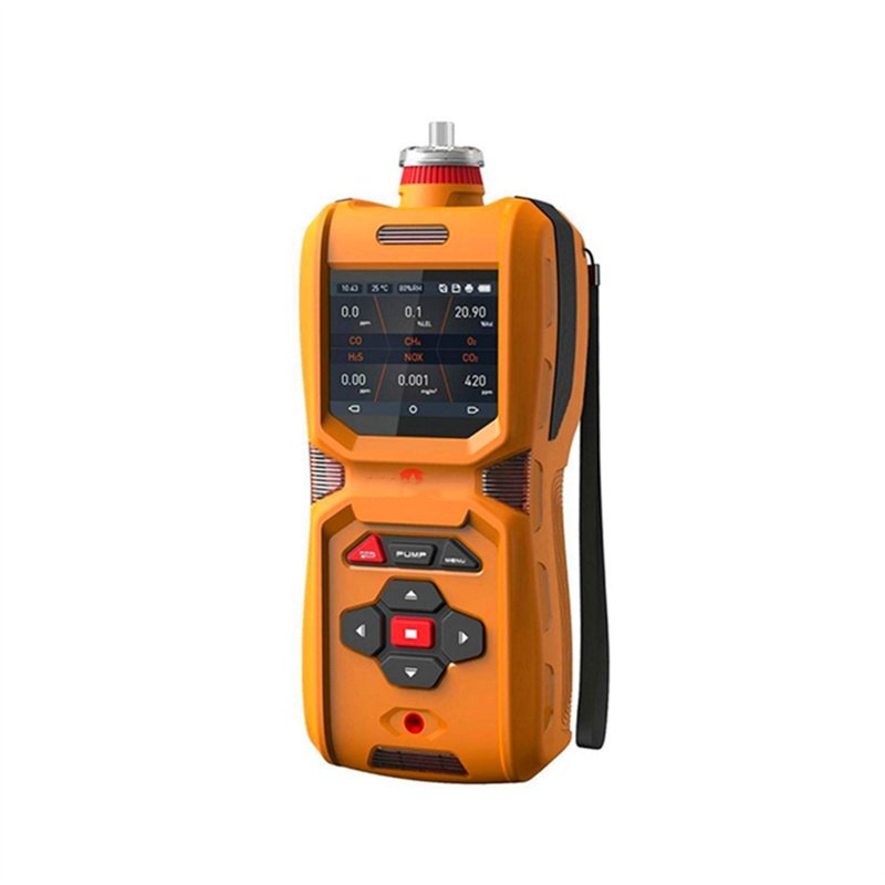 Portable 4 In 1 Multi Gas Alarm Analyzer Combustible Gas Analyzer Biogas Analyser Ex Combustion Analyzer