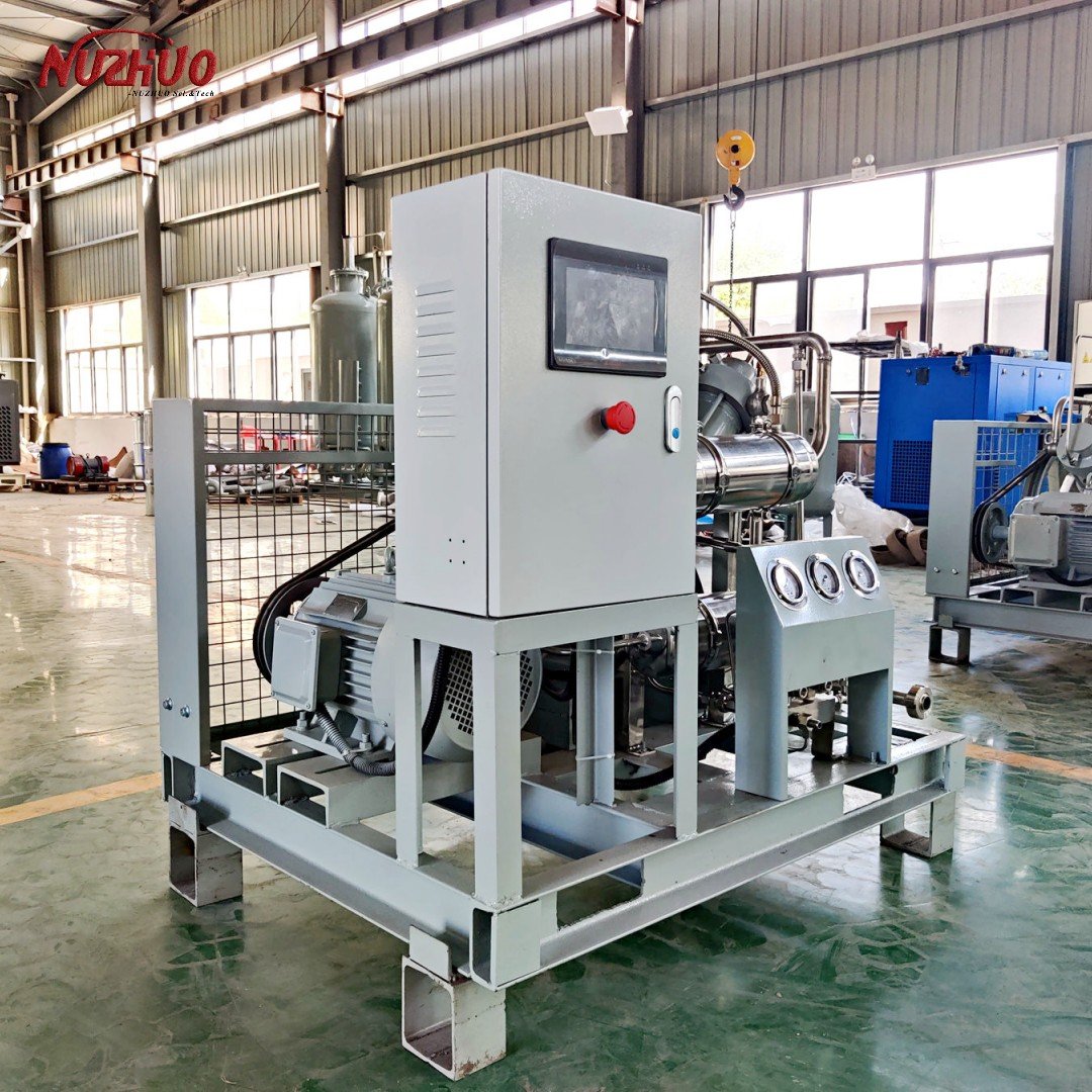 NUZHUO Safe And Convenient Hydrogen Gas Compressor Station High Pressure Oxygen Booster