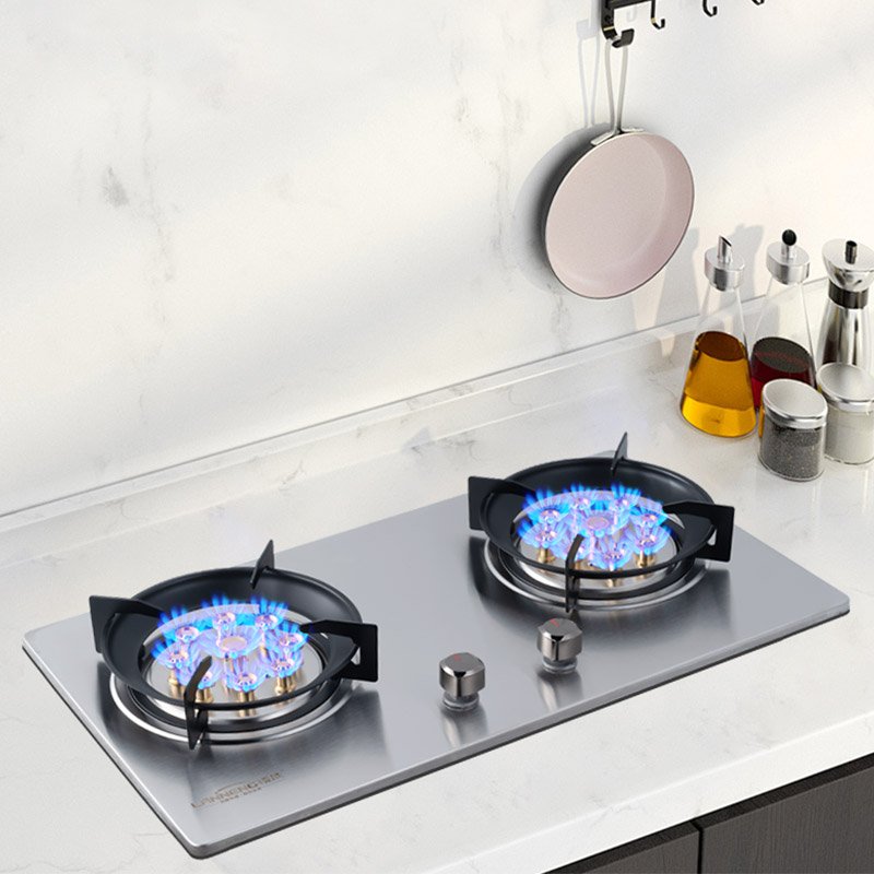 Wholesale custom built-in cooktop electronic cooking stove biogas burner