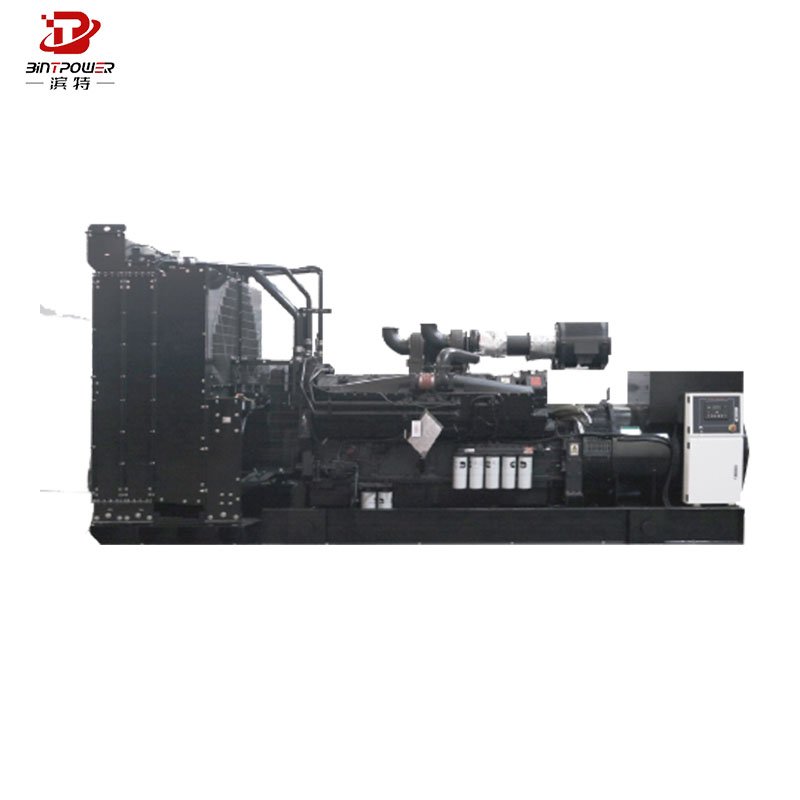 Water-cooling 300kw 500kw Parallel System 1mw Gas Turbine Generator Open