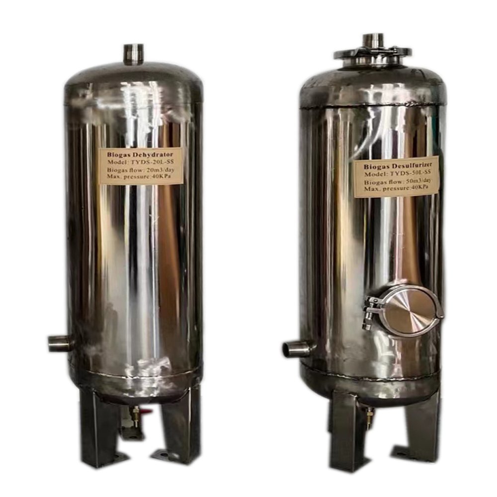 Biogas Purification System to Remove H2S Biogas Scrubber for Gas Cleaning
