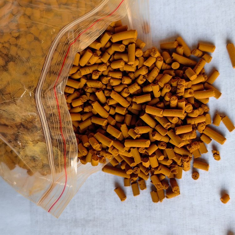 3.0mm Iron Oxide desulfurization catalyst for Biogas remove H2S
