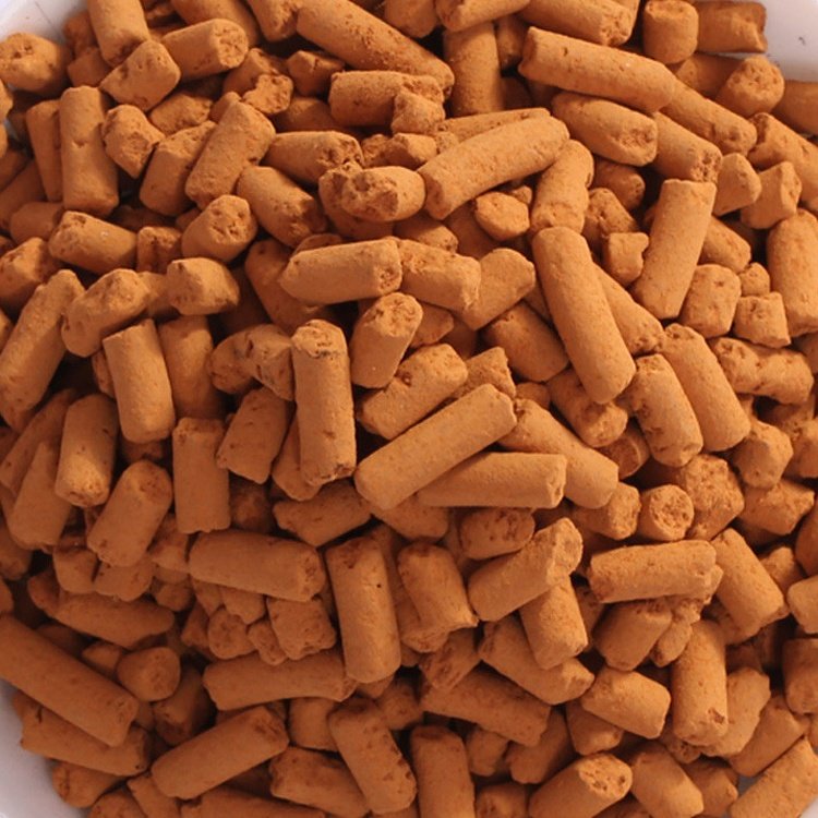 3.0mm Iron Oxide desulfurization catalyst for Biogas remove H2S