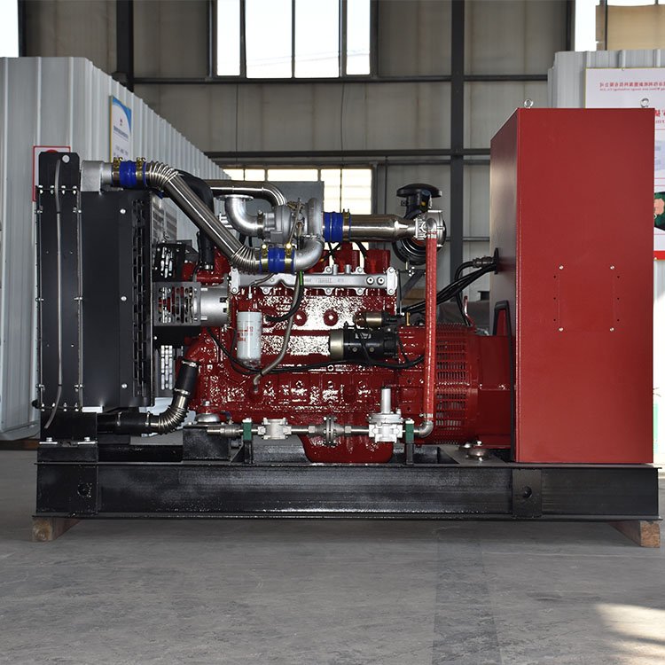 Equipped With Real-Time Water Temperature And Oil Pressure Monitoring 120KW 6CTA Natural Gas Generator